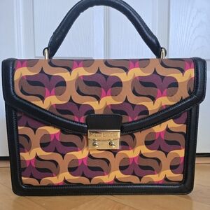 Brand New Limited Edition Vera Bradley Modern Lights Top handle Purse